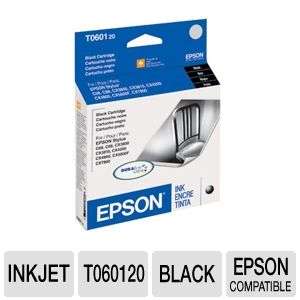 Epson 60 T060120 DURABrite Ultra Black Ink Cartridge  