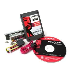 Kingston SSDNow SNV125 S2BD/30GBKR V Series Solid State Drive Kit 