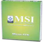 MSI K8MM3 V Via Motherboard   Socket 754, MicroATX, Audio, VGA, AGP 