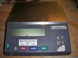 Mettler Toledo BC05 Counting Scale .001 7.5kg .002 15lb  