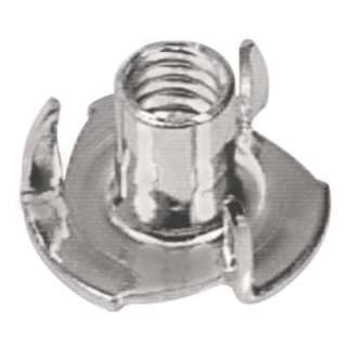 Hillman 10 24 X 3/32 In. Coarse Stainless Steel Pronged Tee Nuts (2 