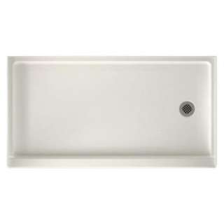   Right Drain Shower Floor in Bisque FR 3260RM 018 