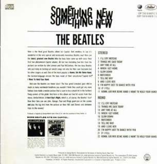 The Beatles Something New CD w/ Cardboard Sleeve 2004  