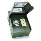 GE Outdoor 24 Hour 15 Amp GFCI Power Outlet Timer