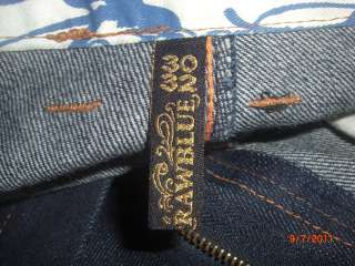 RAW BLUE Denim Jeans {2} (Size 30X32) Deadly Beauty theme, see 