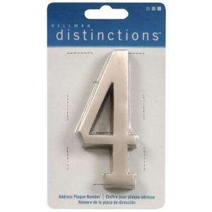 Hillman Distinctions 4 In. Flush Mount Number 4 843284 at The Home 