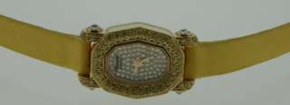 New Chopard 18k, Yellow Sapphires   Pave Diamonds watch  