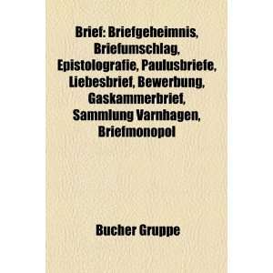   Gaskammerbrief, Sammlung Varnhage  Bucher Gruppe Bücher