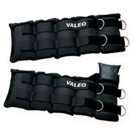 New Valeo AW20 20 Lb Adjustable Ankle Wrist Weights  