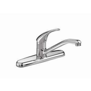 American Standard Colony Soft Single Handle Kitchen Faucet in Polished 