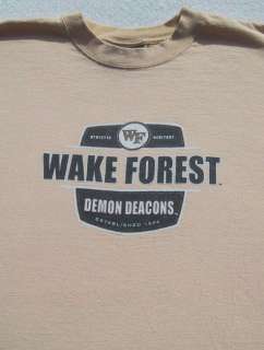 WAKE FOREST DEMON DEACONS camp david LARGE T SHIRT  