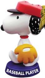 Peanuts Snoopy Premium Bobblehead Figurine Baseball  