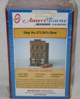 Gauge Ameri Towne #872 Bills Store Kit  