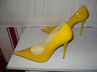 High Heel** 1969 NEU Gr.41 GELB lack NP 315€ in Hessen 