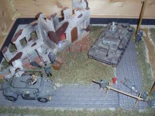 Diorama ( 2. Weltkrieg) in Dortmund   Dortmund Brackel  Modellbau 