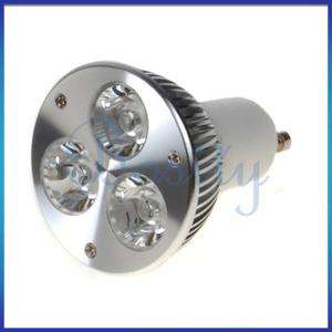 GU10 3W Cool White 3 LED Spotlight Bulb Light Lamp 85  240V 7000K New 