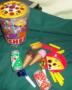 ChuckE Cheese 26 pc Play Food. Can drinks,Fries, etc/New  
