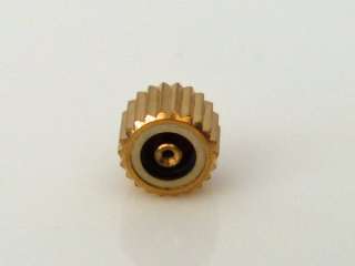 JULES JURGENSEN Watch Crown 4,90 x 3,45 mm Tap Thread 0.80 mm R Gold 
