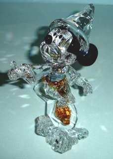 Swarovski Disney Mickey Mouse Sorcerer Large Crystal Figurine 955438 