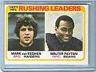 1978 Topps #333 NFL Rushing Leaders Walter Payton NRMT