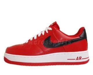 Nike Wmns Air Force 1 07 Gym Red Black White 2012 Womens Casual Shoes 