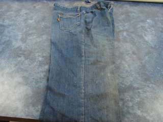 LEVIs For Me Big E Vintage Ladies Blue Jeans size 18 11 Cuff  