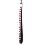 Pink Mobile Cell Phone PDA  Bling Wrist Strap Charm Ornament 3443 