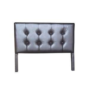  Queen Faux Leather Headboard in Brown Furniture & Decor