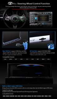 XTRONS TD717 7 Car DVD Player digital Bluetooth IPOD  