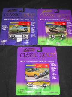   LIGHTNING CLASSIC GOLD COLLECTION LOT OF 3 #6 13 15 Buick AMX Unopened