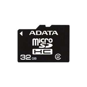  AData Class 2, 32GB microSDHC Memory Card