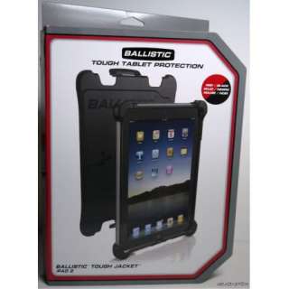 New Ballistic Apple iPad 2 Tough Jacket HC Rugged Case Black/Red FREE 