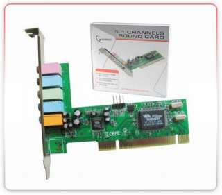 Gembird PC 5.1 Channel PCI Sound Card   NEW  