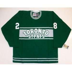  Tie Domi Toronto St. Pats Leafs Ccm Vintage Jersey 