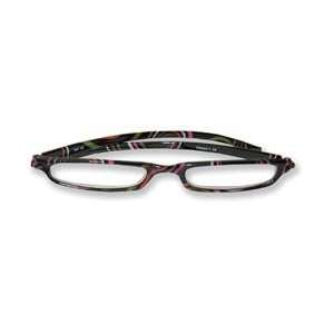 Carson Optical Black Retro Swirl Full Frame Reading Glasses Assorted 
