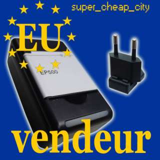   M2N Batterie Chargeur Pour Sony Ericsson EP500 Vivaz U5