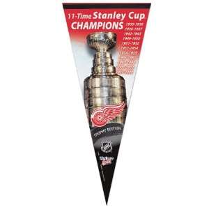  Red Wings Pennant   Premium Felt XL Champions Style