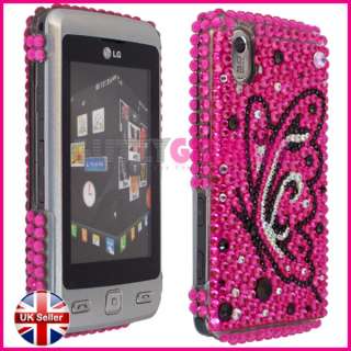 DIAMOND CRYSTAL DIAMANTE CASE COVER FOR LG KP500 COOKIE  