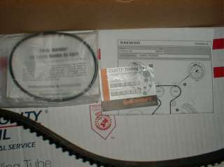 Chevy Optra Daewoo Nubria NEW Timing Belt Kit Set 1999 2000 01 02 03 