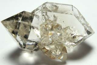 37 g 50x30x28mm Herkimer Diamond Quartz Crystal NATURAL CLUSTER Flat2 