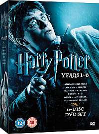 Harry Potter Collection   Years 1 6 DVD 5051892010368  
