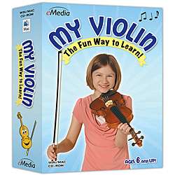 eMedia My Violin Instructional Teaching Music Software  
