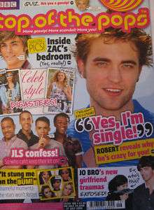 Twilight Robert Pattinson Harry Potter JLS   magazine ~ June 2009 