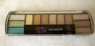 Pink Tease Eyeshadow Palette, 12 Co ordinating Shades Plus Applicator 