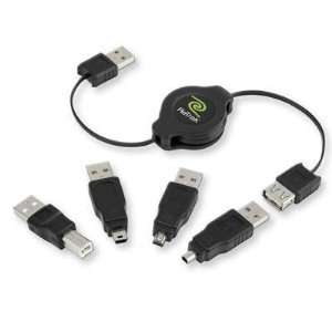 Retractable USB 2.0 A/M to A/F Electronics