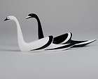 swan figurine  