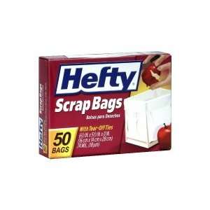  Hefty Scrap Bags w/ Tear Off Ties (12 Pack) Health 