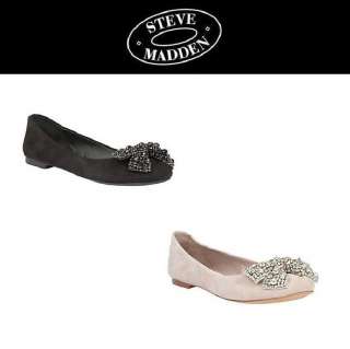 New Steve Madden KARISMA Ladies Black/Blush Suede Shoes Size 5.5 ~ 10 