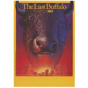 The Last Buffalo (IMAX)   Movie Poster   27 x 40 
