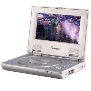  Impecca DVP 712 Portable DVD Player with 7 169 TFT LCD 